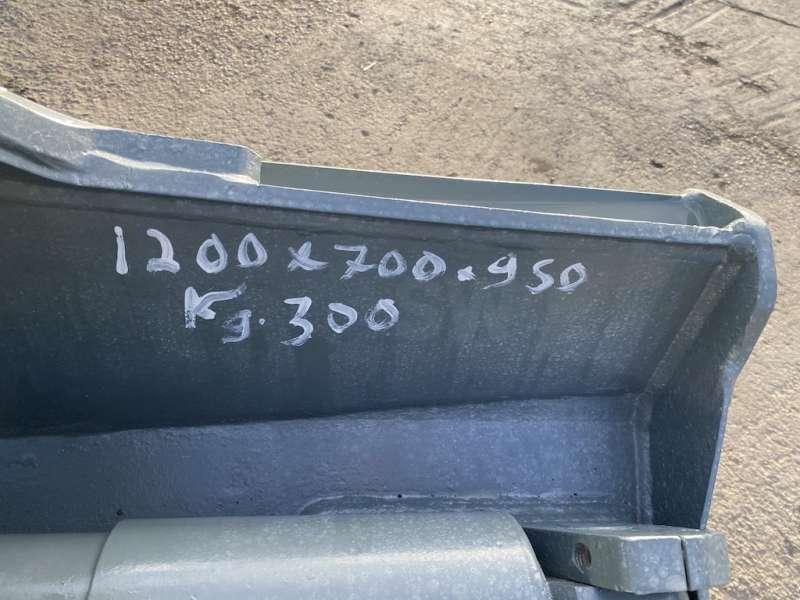 S5 / S50 - 1200mm - Excavator bucket for Construction machinery: picture 5 S5 / S50 - 1200mm - Excavator bucket for Construction machinery: picture 5