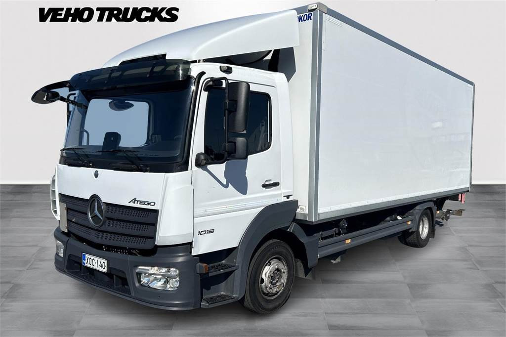 Mercedes-Benz ATEGO 1018L Umpikori + PL - Box truck: picture 1 Mercedes-Benz ATEGO 1018L Umpikori + PL - Box truck: picture 1