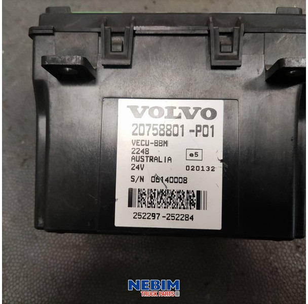 Volvo Volvo - 20758801 - Regeleenheid VECU-BBM - Spare parts for Truck: picture 2 Volvo Volvo - 20758801 - Regeleenheid VECU-BBM - Spare parts for Truck: picture 2