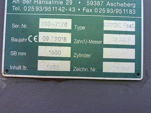 Seiler (99002533) 1.50 m Tieflöffel / bucket OQ 70/55 - Attachment for Construction machinery: picture 3 Seiler (99002533) 1.50 m Tieflöffel / bucket OQ 70/55 - Attachment for Construction machinery: picture 3