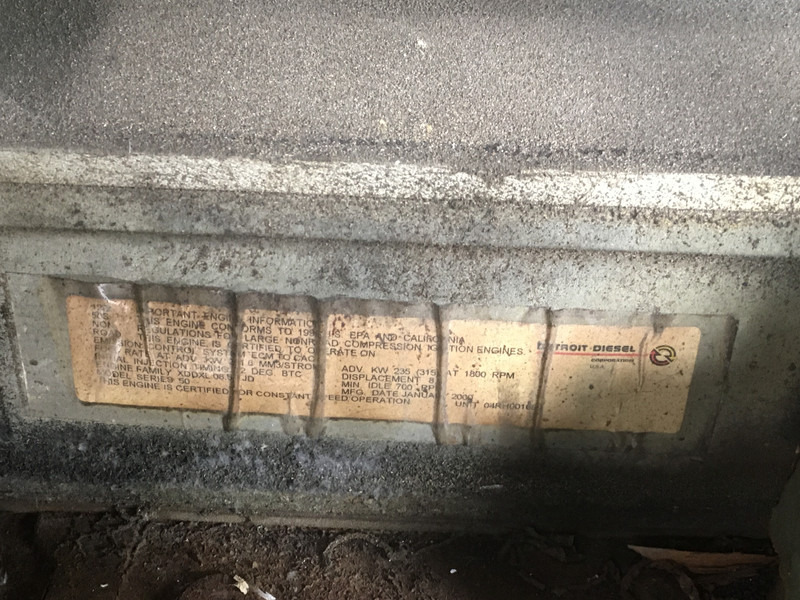 Generator set Atlas-Copco QAS168 GENERATOR 150 KVA FOR PARTS: picture 6