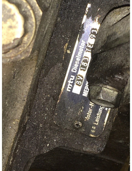 Construction machinery MTU 8V183-TE93-564 USED: picture 6 Construction machinery MTU 8V183-TE93-564 USED: picture 6