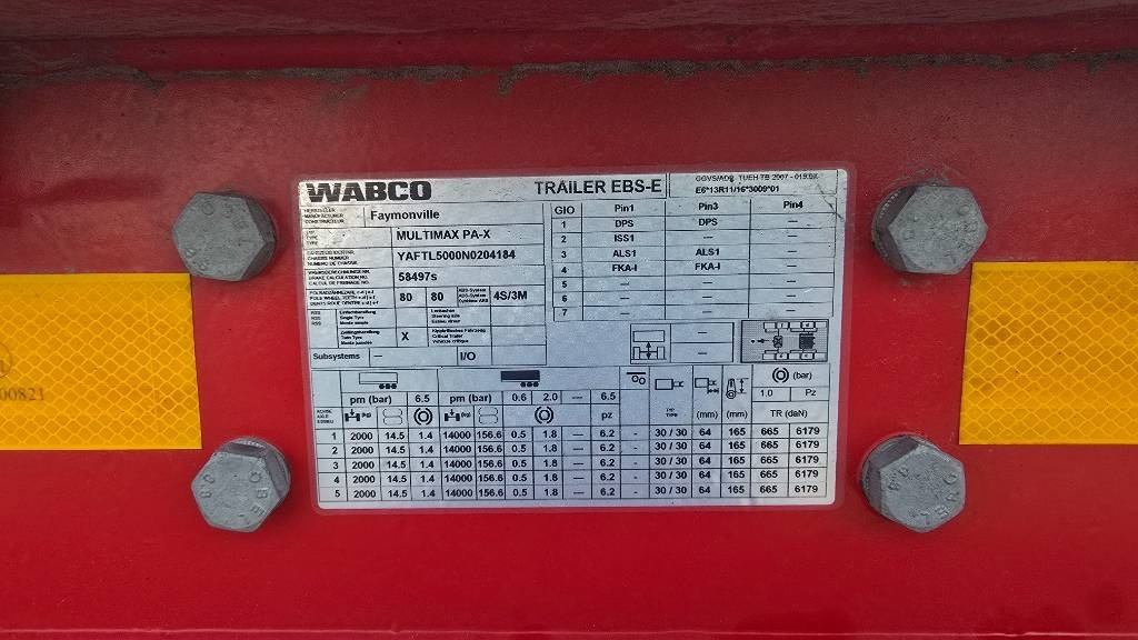 Faymonville Multimax, Multi Z5HWAA, PA-X - Low loader semi-trailer: picture 5 Faymonville Multimax, Multi Z5HWAA, PA-X - Low loader semi-trailer: picture 5