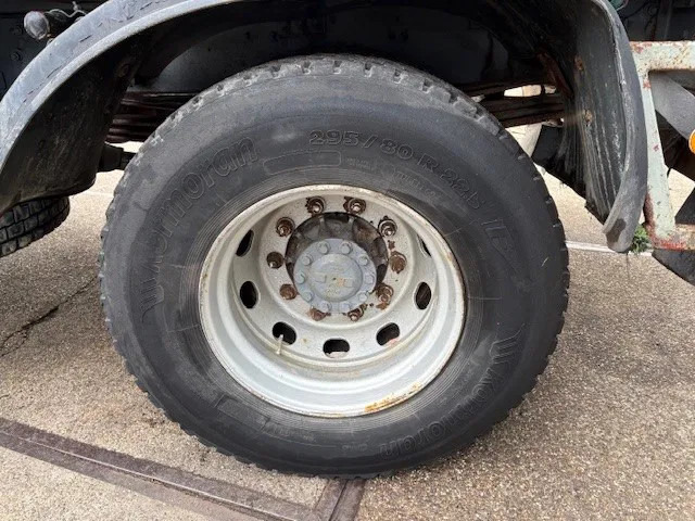 Tipper, Crane truck DAF 65 -180ATI 4x4 FULL STEEL 3-WAY KIPPER AND PALFINGER CRANE (EURO 2 / MANUAL GEARBOX / FULL STEEL SUSPENSION / ETC.): picture 7