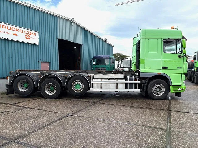 DAF XF 105.460 8x2 CHASSIS WITH MULTILIFT SYSTEM (ZF16 MANUAL GEARBOX / MX-BRAKE / 9.000 KG. FRONT-AXLE / LIFT-AXLES / FRIDGE / ETC. - Container transporter/ Swap body truck: picture 4 DAF XF 105.460 8x2 CHASSIS WITH MULTILIFT SYSTEM (ZF16 MANUAL GEARBOX / MX-BRAKE / 9.000 KG. FRONT-AXLE / LIFT-AXLES / FRIDGE / ETC. - Container transporter/ Swap body truck: picture 4