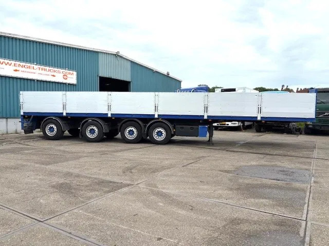 Kwb KWB P-504-STI-H 4-AXLE FLATBED TRAILER (SAF AXLES / 2x STEERING AXLE / 2x LIFT-AXLE / ALUMINIUM SIDE BORDS /ABS-EBS) - Dropside/ Flatbed semi-trailer: picture 4 Kwb KWB P-504-STI-H 4-AXLE FLATBED TRAILER (SAF AXLES / 2x STEERING AXLE / 2x LIFT-AXLE / ALUMINIUM SIDE BORDS /ABS-EBS) - Dropside/ Flatbed semi-trailer: picture 4