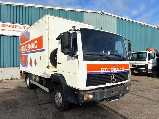 Mercedes-Benz LK 814 (6-CILINDER) FULL STEEL SUSPENSION WITH CLOSED BOX (6-CILINDER ENGINE / MANUAL GEARBOX / FULL STEEL SUSPENSION) - Box truck: picture 2 Mercedes-Benz LK 814 (6-CILINDER) FULL STEEL SUSPENSION WITH CLOSED BOX (6-CILINDER ENGINE / MANUAL GEARBOX / FULL STEEL SUSPENSION) - Box truck: picture 2