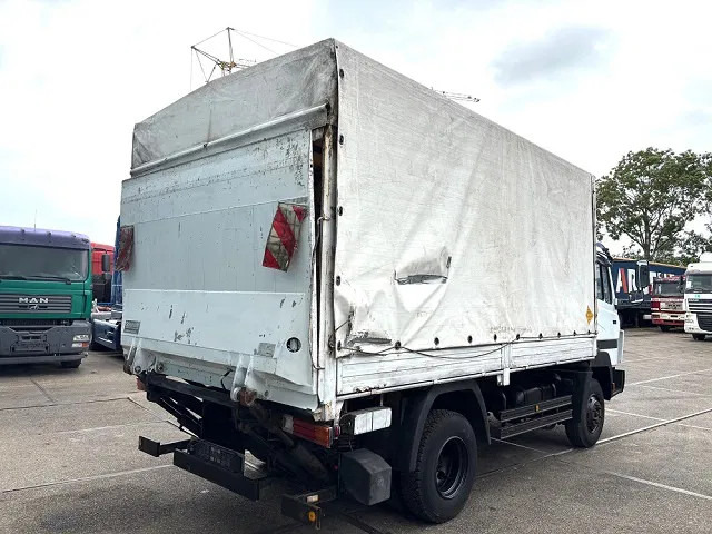 Mercedes-Benz LK 914 (6-CILINDER) WITH TENT BOX (MANUAL GEARBOX / FULL STEEL SUSPENSION / LOADING PLATFORM) - Curtainsider truck: picture 3 Mercedes-Benz LK 914 (6-CILINDER) WITH TENT BOX (MANUAL GEARBOX / FULL STEEL SUSPENSION / LOADING PLATFORM) - Curtainsider truck: picture 3