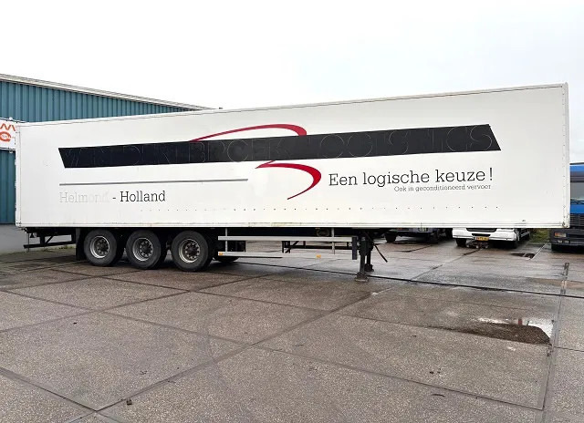 Pacton / JUMBO 3-AXLE CLOSED BOX WITH FULL STEEL CHASSIS (BPW-AXLES / DRUM BRAKES / ABS BRAKE SYSTEM / 13.60 METER) - Closed box semi-trailer: picture 4 Pacton / JUMBO 3-AXLE CLOSED BOX WITH FULL STEEL CHASSIS (BPW-AXLES / DRUM BRAKES / ABS BRAKE SYSTEM / 13.60 METER) - Closed box semi-trailer: picture 4
