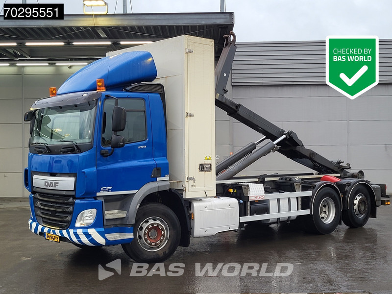 DAF CF 290 6X2 NL-Truck 21Ton VDL S-21-6200 Lift+Steering-Axle Automatic Euro 6 - Hook lift truck: picture 1 DAF CF 290 6X2 NL-Truck 21Ton VDL S-21-6200 Lift+Steering-Axle Automatic Euro 6 - Hook lift truck: picture 1
