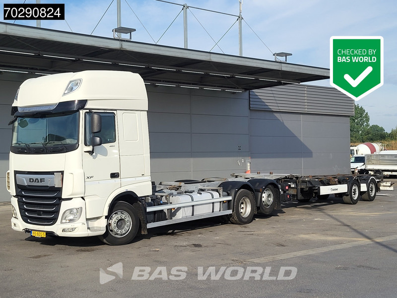 DAF XF 480 6X2 Combi NL-Truck BDF Retarder Liftaxle Automatic ACC Euro 6 - Container transporter/ Swap body truck: picture 1 DAF XF 480 6X2 Combi NL-Truck BDF Retarder Liftaxle Automatic ACC Euro 6 - Container transporter/ Swap body truck: picture 1