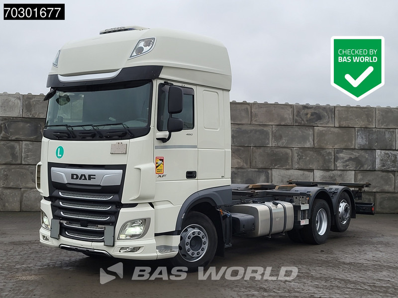 DAF XF 480 6X2 FAN Lift + Steering Axle Retarder Full Air - Container transporter/ Swap body truck: picture 1 DAF XF 480 6X2 FAN Lift + Steering Axle Retarder Full Air - Container transporter/ Swap body truck: picture 1