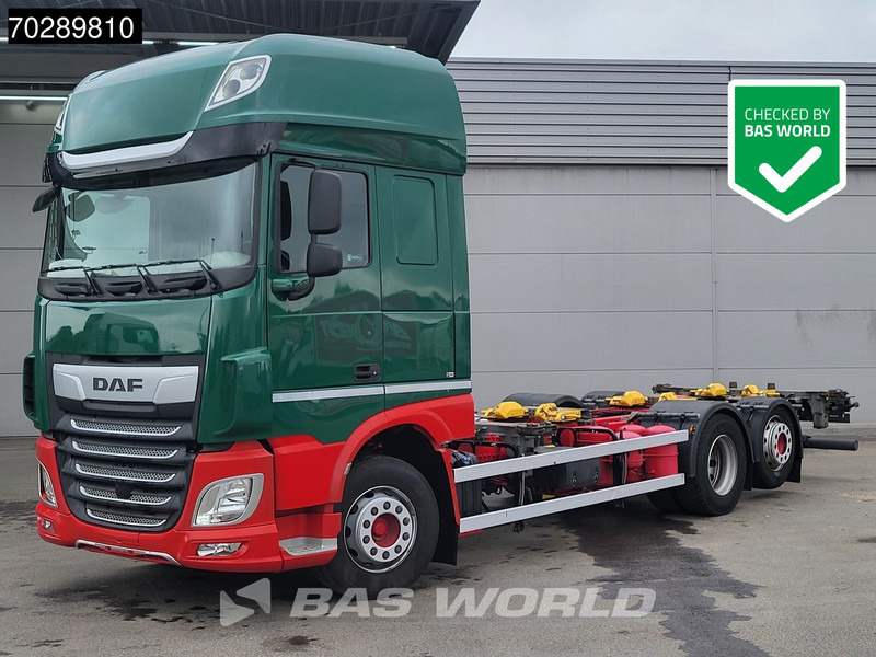 DAF XF 480 6X2 Retarder BDF Lift-Axle Automatic Navi ACC Euro 6 - Container transporter/ Swap body truck: picture 1 DAF XF 480 6X2 Retarder BDF Lift-Axle Automatic Navi ACC Euro 6 - Container transporter/ Swap body truck: picture 1