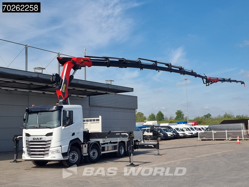 DAF XF 530 8X2 Palfinger PK580 TEC Crane Retarder Lift+Lenkasche Euro 6 - Dropside/ Flatbed truck, Crane truck: picture 3 DAF XF 530 8X2 Palfinger PK580 TEC Crane Retarder Lift+Lenkasche Euro 6 - Dropside/ Flatbed truck, Crane truck: picture 3