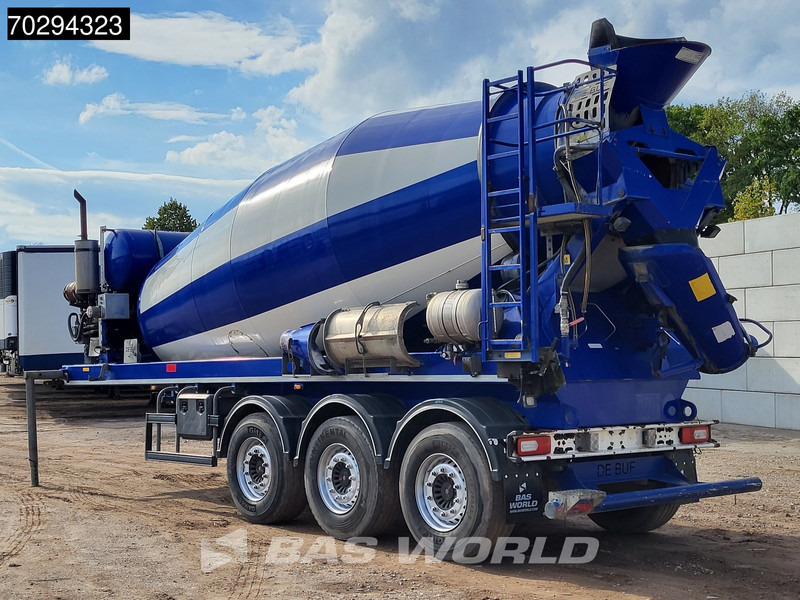 De Buf ST3 3 axles Concrete Engine 12m3 Beton - Concrete mixer semi-trailer: picture 2 De Buf ST3 3 axles Concrete Engine 12m3 Beton - Concrete mixer semi-trailer: picture 2
