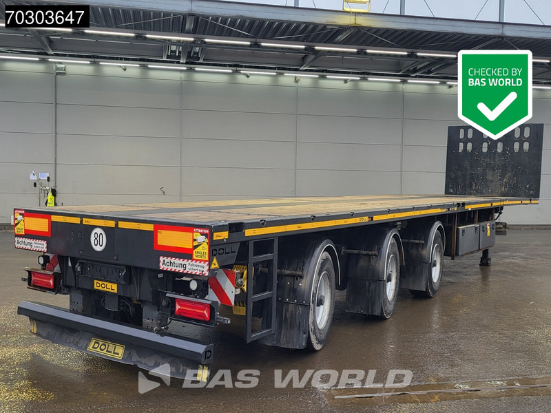 Doll P3H-Z18 Remote Control Twistlocks 3x Steering Extendable1280cm - Dropside/ Flatbed semi-trailer: picture 2 Doll P3H-Z18 Remote Control Twistlocks 3x Steering Extendable1280cm - Dropside/ Flatbed semi-trailer: picture 2