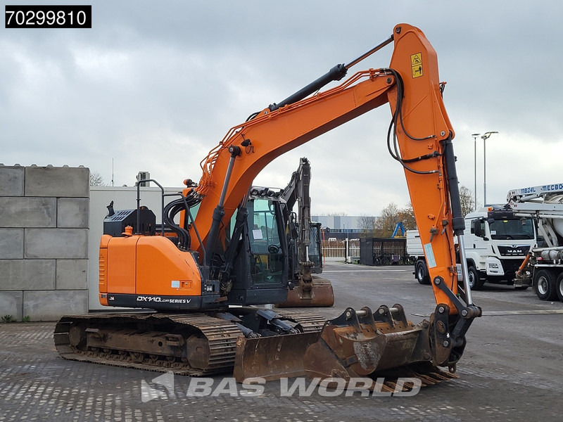 Doosan DX140 LCR-5 BLADE - 3 BUCKETS leasing Doosan DX140 LCR-5 BLADE - 3 BUCKETS: picture 7