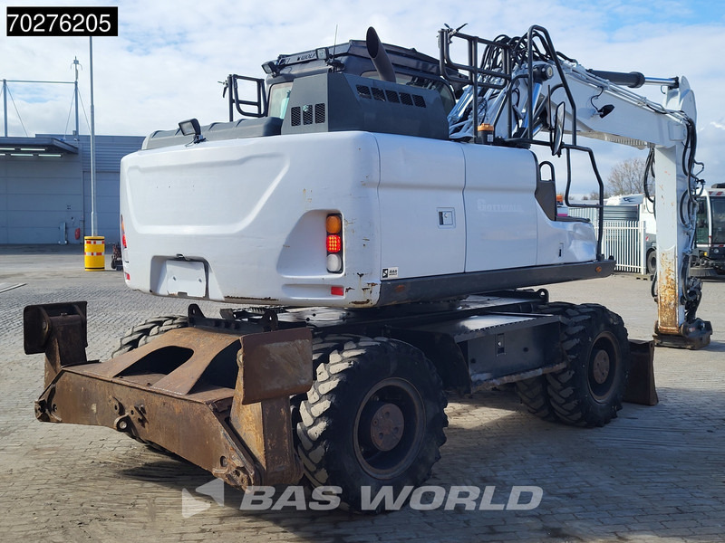 Wheel excavator Doosan DX170 W-5 BLADE + OUTRIGGERS: picture 8