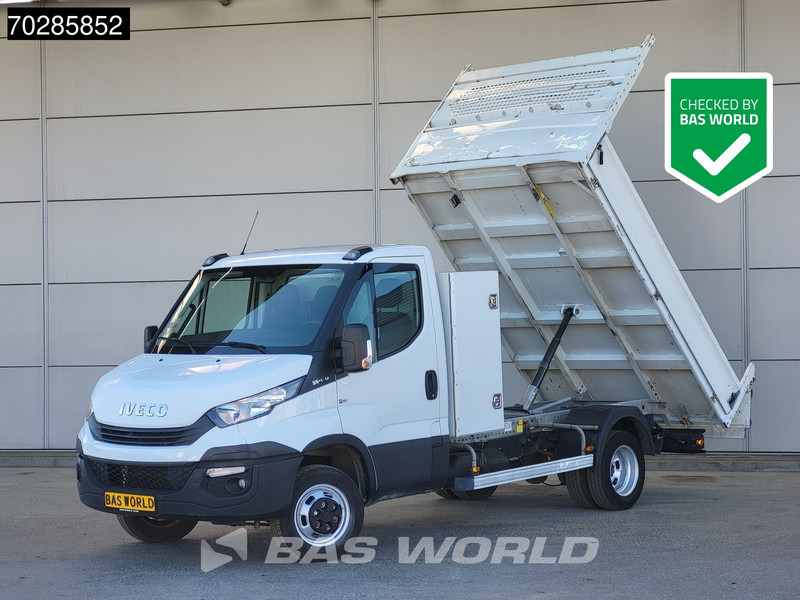 Iveco Daily 35C14 Open Laadbak met Kist Dubbellucht 3,5t Trekhaak Airco Cruise Euro6 Pritsche Pickup Open Box A/C Towbar Cruise control - Open body delivery van: picture 1 Iveco Daily 35C14 Open Laadbak met Kist Dubbellucht 3,5t Trekhaak Airco Cruise Euro6 Pritsche Pickup Open Box A/C Towbar Cruise control - Open body delivery van: picture 1