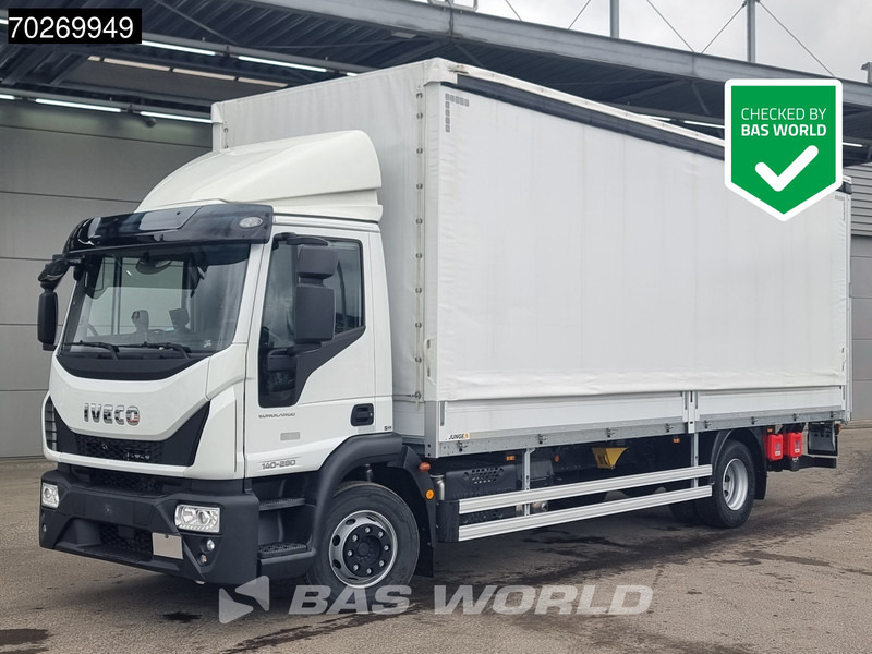 Iveco Eurocargo 140E280 4X2 2024 registration 14tonner Ladebordwand Automatic Euro 6 - Curtainsider truck: picture 1 Iveco Eurocargo 140E280 4X2 2024 registration 14tonner Ladebordwand Automatic Euro 6 - Curtainsider truck: picture 1