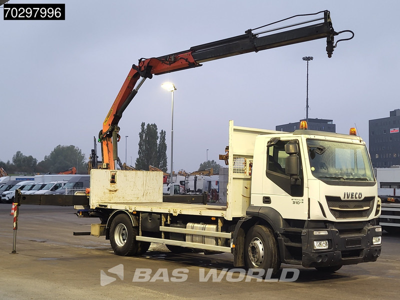 Iveco Stralis 310 Stralis 4X2 Palfinger PK 14002-EH Crane Steelsuspension Automatic Euro 6 - Dropside/ Flatbed truck, Crane truck: picture 3 Iveco Stralis 310 Stralis 4X2 Palfinger PK 14002-EH Crane Steelsuspension Automatic Euro 6 - Dropside/ Flatbed truck, Crane truck: picture 3