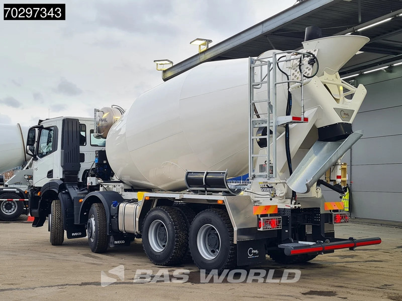 Iveco T-WAY 410 8X4 NEW! 10M3 FML Mixer Full Steel Suspension Automatic Euro 6 - Concrete mixer truck: picture 2 Iveco T-WAY 410 8X4 NEW! 10M3 FML Mixer Full Steel Suspension Automatic Euro 6 - Concrete mixer truck: picture 2