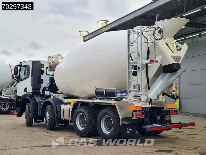 Iveco T-WAY 410 8X4 NEW! 10M3 FML Mixer Full Steel Suspension Automatic Euro 6 - Concrete mixer truck: picture 2 Iveco T-WAY 410 8X4 NEW! 10M3 FML Mixer Full Steel Suspension Automatic Euro 6 - Concrete mixer truck: picture 2