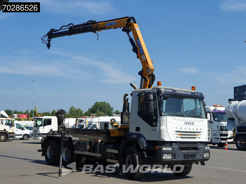 Iveco Trakker 410 6X4 Effer CRANE 175/2S Manual 20 Tonnes EEV - Hook lift truck, Crane truck: picture 3 Iveco Trakker 410 6X4 Effer CRANE 175/2S Manual 20 Tonnes EEV - Hook lift truck, Crane truck: picture 3