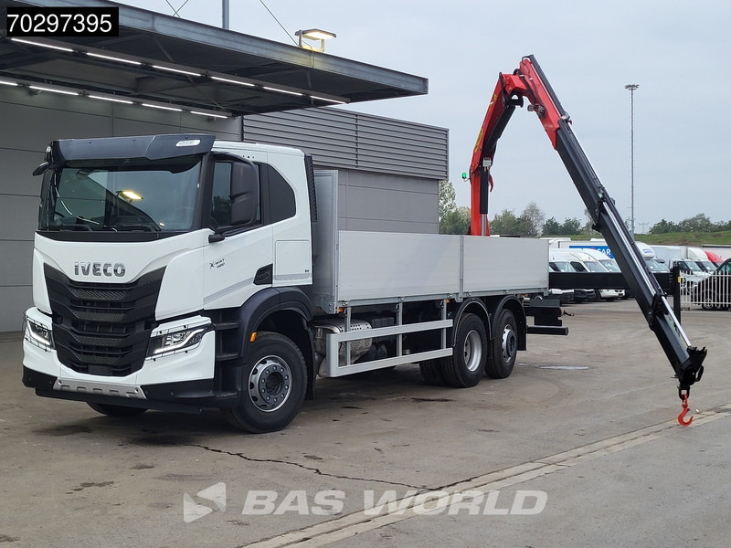 New Dropside/ Flatbed truck, Crane truck Iveco X-Way 420 6X2 UNUSED Palfinger PK19001 SLD5 Crane Lift+steering-Axle ACC Euro 6: picture 5 New Dropside/ Flatbed truck, Crane truck Iveco X-Way 420 6X2 UNUSED Palfinger PK19001 SLD5 Crane Lift+steering-Axle ACC Euro 6: picture 5