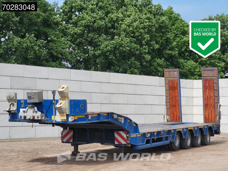 KOMODO KMD4L Full steered + 1x Lift axle Hydraulic RAMPS - Low loader semi-trailer: picture 1 KOMODO KMD4L Full steered + 1x Lift axle Hydraulic RAMPS - Low loader semi-trailer: picture 1