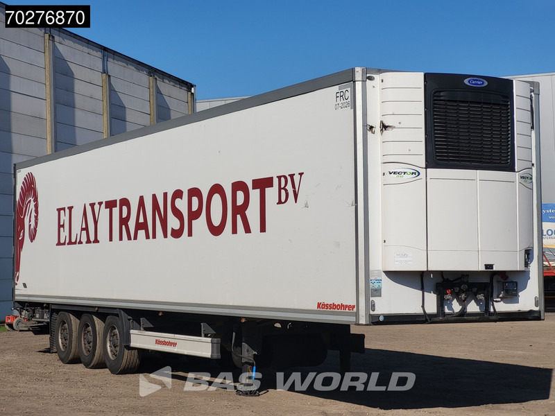 Kässbohrer Carrier Vector 1550 Tailgate Liftachse LBW BPW - Refrigerator semi-trailer: picture 2 Kässbohrer Carrier Vector 1550 Tailgate Liftachse LBW BPW - Refrigerator semi-trailer: picture 2