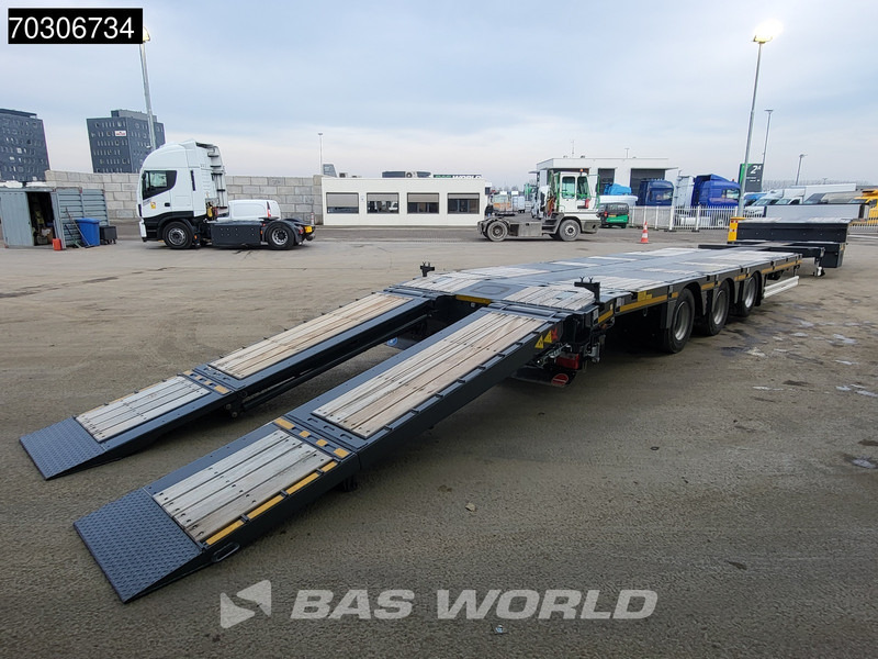 New Low loader semi-trailer Kässbohrer LB3E NEW Steering+Lift Axle Extendable Ramps: picture 8