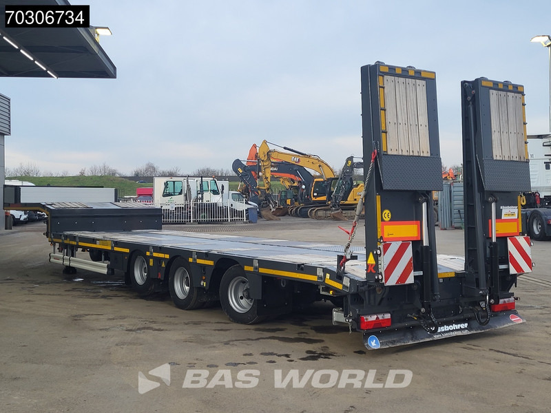 New Low loader semi-trailer Kässbohrer LB3E NEW Steering+Lift Axle Extendable Ramps: picture 6