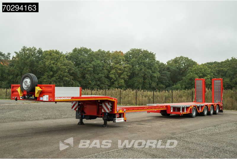 Kässbohrer LB4E 4 axles Hydr. Ramps 620cm-Extendable Lift+ 2x Steering Axle - Low loader semi-trailer: picture 2 Kässbohrer LB4E 4 axles Hydr. Ramps 620cm-Extendable Lift+ 2x Steering Axle - Low loader semi-trailer: picture 2