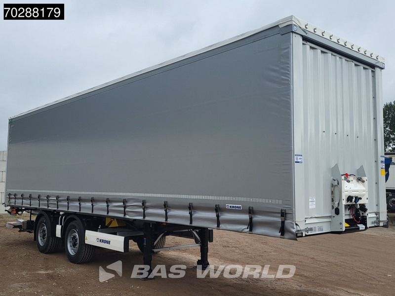Krone SD NEW Tailgate City Lift + Steeringaxle - Curtainsider semi-trailer: picture 3 Krone SD NEW Tailgate City Lift + Steeringaxle - Curtainsider semi-trailer: picture 3