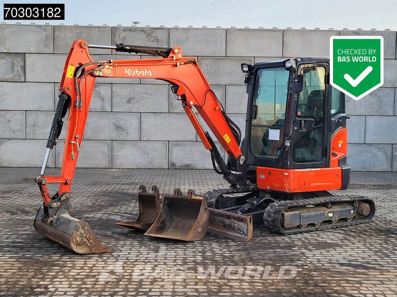 Kubota U36 -4 A/C - 3 Buckets - Mini excavator: picture 1 Kubota U36 -4 A/C - 3 Buckets - Mini excavator: picture 1