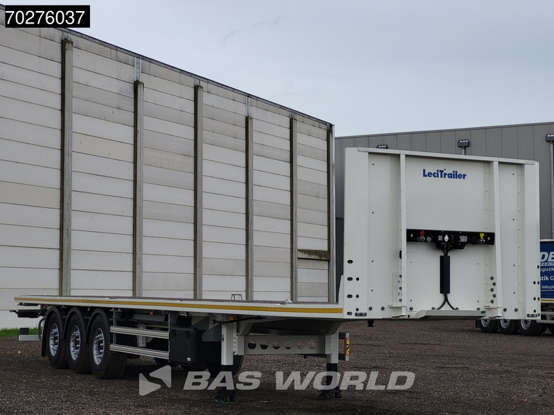 Lecitrailer SR3E 3 axles NEW Twistlocks Liftachse - Dropside/ Flatbed semi-trailer: picture 3 Lecitrailer SR3E 3 axles NEW Twistlocks Liftachse - Dropside/ Flatbed semi-trailer: picture 3