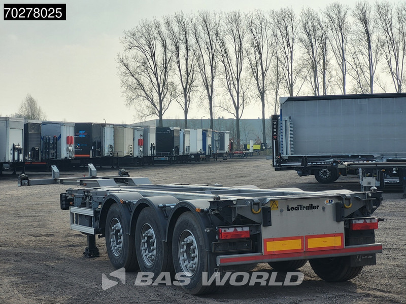 Lecitrailer SR3EC 3 axles UNUSED Liftachse Multi'45 - Container transporter/ Swap body semi-trailer: picture 2 Lecitrailer SR3EC 3 axles UNUSED Liftachse Multi'45 - Container transporter/ Swap body semi-trailer: picture 2