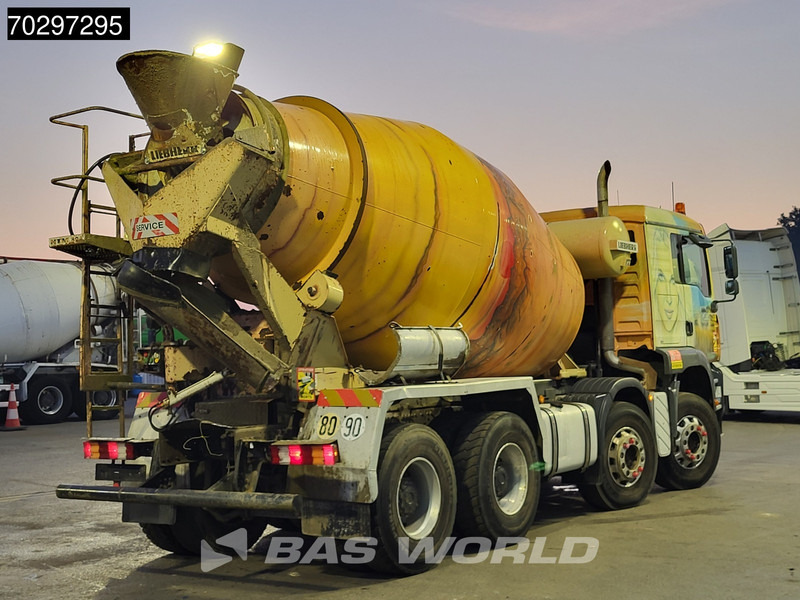 MAN 35.363 8X4 9m3 Liebherr mixer Big-Axle Steelsuspension Automatic Euro 3 - Concrete mixer truck: picture 5 MAN 35.363 8X4 9m3 Liebherr mixer Big-Axle Steelsuspension Automatic Euro 3 - Concrete mixer truck: picture 5
