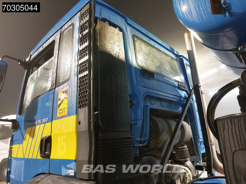 Concrete mixer truck MAN TGA 26.360 6X4 7 m³ Stetter Mixer Steel suspension Big-Axle Manual Euro 4: picture 12