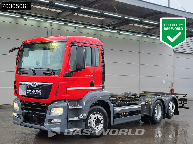 MAN TGS 26.320 6X2 ADR BDF Lift+steering Axle Automatic Euro 6 - Container transporter/ Swap body truck: picture 1 MAN TGS 26.320 6X2 ADR BDF Lift+steering Axle Automatic Euro 6 - Container transporter/ Swap body truck: picture 1