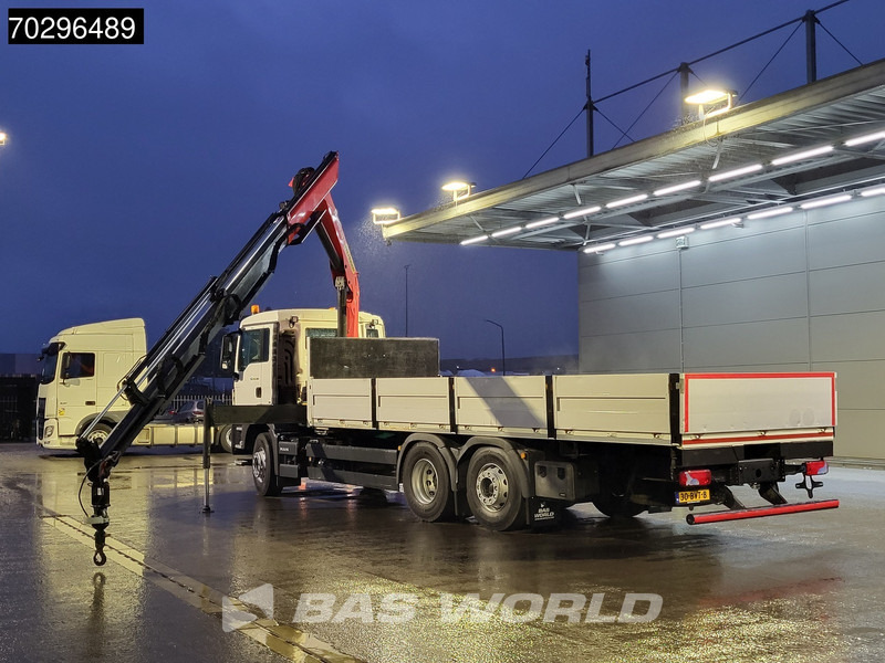 Dropside/ Flatbed truck, Crane truck MAN TGS 26.360 TGS 6X2 NL-Truck Palfinger PK17.001 Crane Kran Lift+Steering-Axle Navi Euro 6 Palfinger: picture 5 Dropside/ Flatbed truck, Crane truck MAN TGS 26.360 TGS 6X2 NL-Truck Palfinger PK17.001 Crane Kran Lift+Steering-Axle Navi Euro 6 Palfinger: picture 5