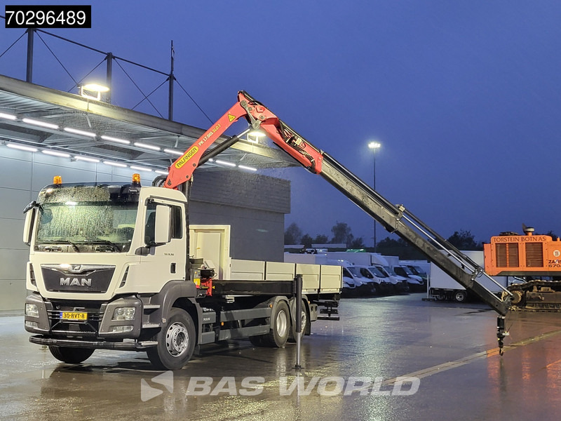 Dropside/ Flatbed truck, Crane truck MAN TGS 26.360 TGS 6X2 NL-Truck Palfinger PK17.001 Crane Kran Lift+Steering-Axle Navi Euro 6 Palfinger: picture 6 Dropside/ Flatbed truck, Crane truck MAN TGS 26.360 TGS 6X2 NL-Truck Palfinger PK17.001 Crane Kran Lift+Steering-Axle Navi Euro 6 Palfinger: picture 6