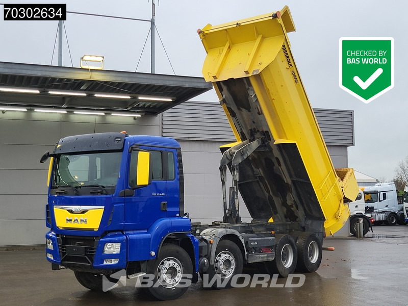 MAN TGS 35.440 8X4 14m3 tipper Steelsuspension Big-Axle Retarder Automatic Euro 6 - Tipper: picture 1 MAN TGS 35.440 8X4 14m3 tipper Steelsuspension Big-Axle Retarder Automatic Euro 6 - Tipper: picture 1