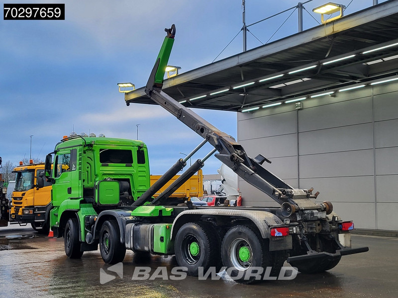 MAN TGS 37.440 8X4 Meiller RK26 65K Big-Axle Steelsuspension Manual Euro 6 - Hook lift truck: picture 2 MAN TGS 37.440 8X4 Meiller RK26 65K Big-Axle Steelsuspension Manual Euro 6 - Hook lift truck: picture 2