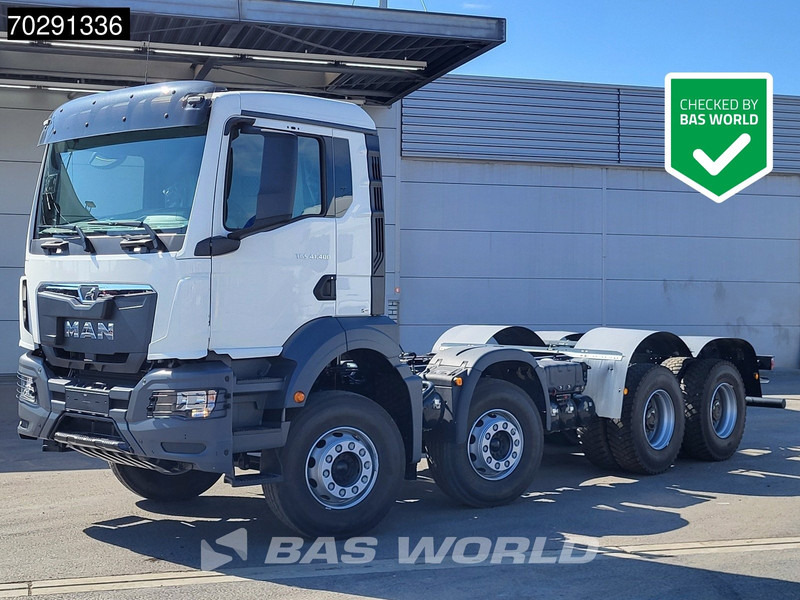 MAN TGS 41.400 8X4 New! Steelsuspension Big-Axle Manual Euro 2 - Cab chassis truck: picture 1 MAN TGS 41.400 8X4 New! Steelsuspension Big-Axle Manual Euro 2 - Cab chassis truck: picture 1