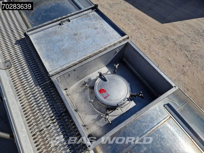 Tank semi-trailer Magyar SR A1 Food - ADR / alcohol / 4 comp Inox steel: picture 8