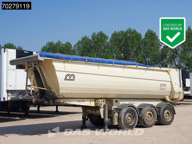 Menci S7R Steel Tipper Liftachse 27m3 - Tipper semi-trailer: picture 1 Menci S7R Steel Tipper Liftachse 27m3 - Tipper semi-trailer: picture 1