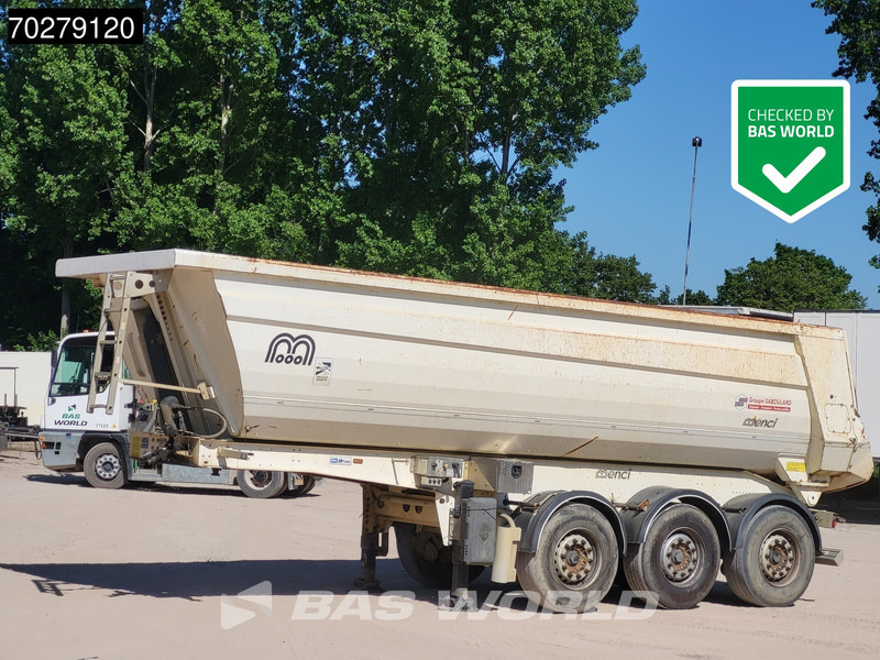 Menci SA700R Liftachse 28m3 - Tipper semi-trailer: picture 1 Menci SA700R Liftachse 28m3 - Tipper semi-trailer: picture 1