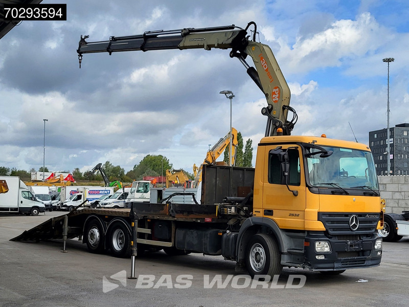 Mercedes-Benz Actros 2532 6X2 PM 30 T/M Crane Winch Remote Lift+Steering Axle 3-Pedals - Dropside/ Flatbed truck, Crane truck: picture 3 Mercedes-Benz Actros 2532 6X2 PM 30 T/M Crane Winch Remote Lift+Steering Axle 3-Pedals - Dropside/ Flatbed truck, Crane truck: picture 3
